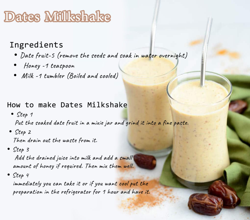 Dates MilkShake